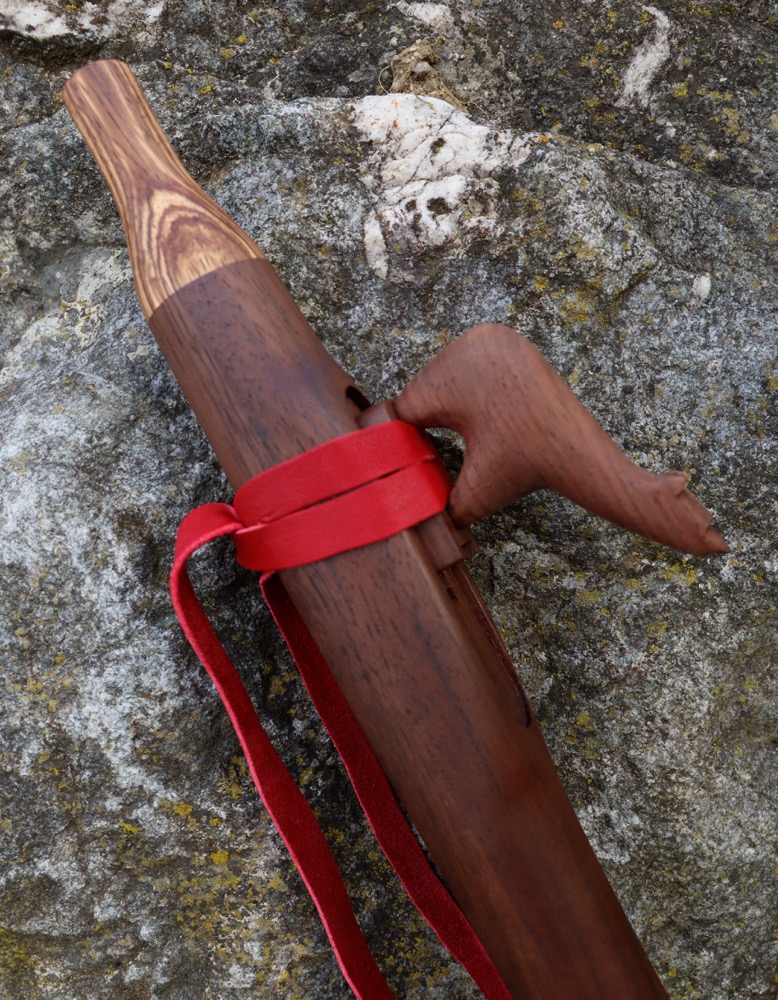 native american Flute "Bärenkraft"  f# moll 432 hz