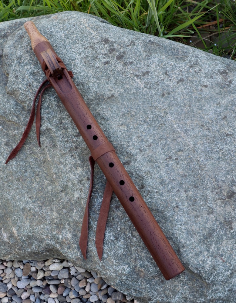native american flute Schwarznuss g moll 432  hz 
