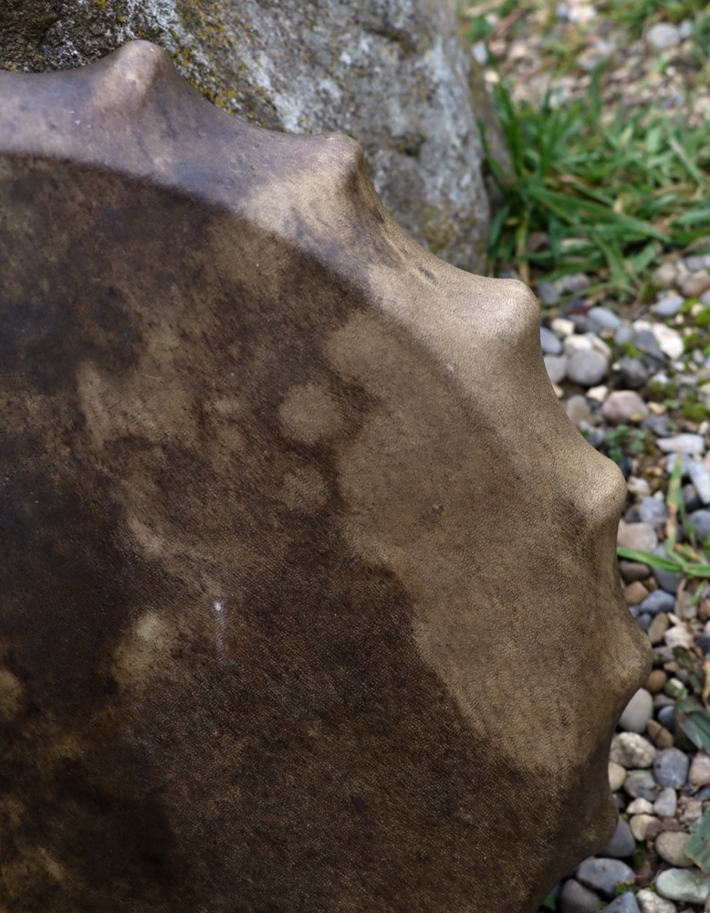 Schamanen Trommel Neumond Dez 25 Rothirsch Bulle 40 cm