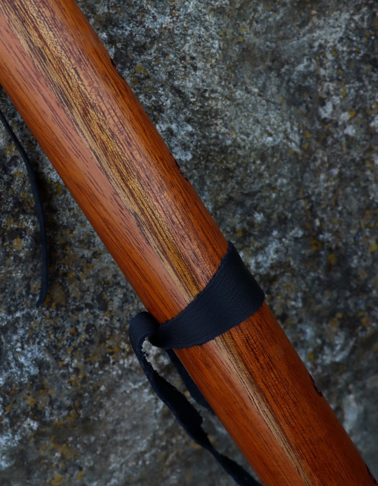 native american flute D moll 432 hz Mahagoni Habicht