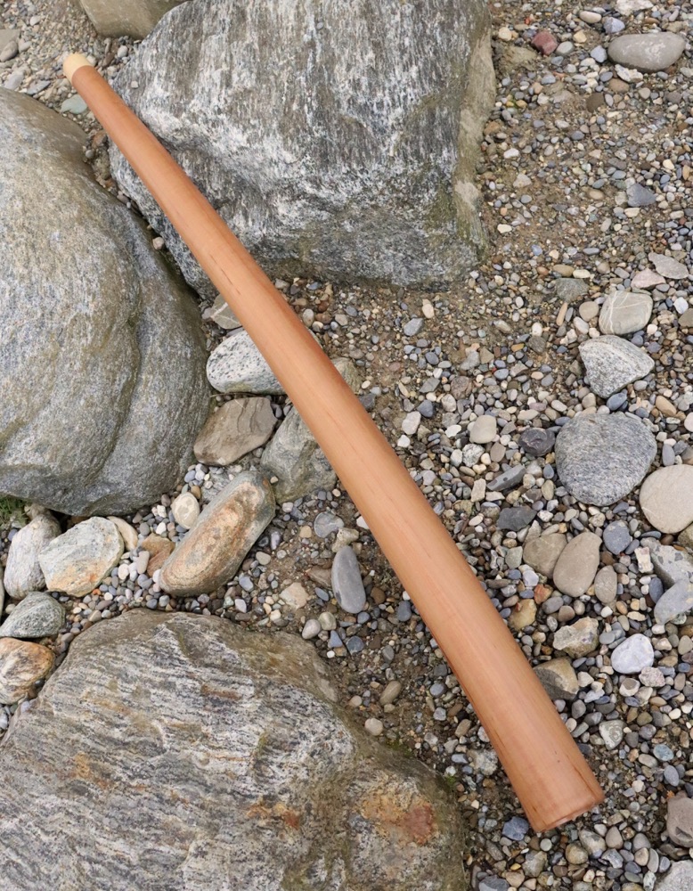 Didgeridoo Highend aus Birnholz C# 440 hz 145 cm