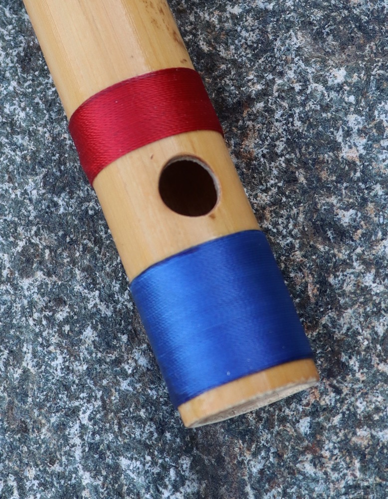 Bansuri Flöte Bambus C# 432 Hz