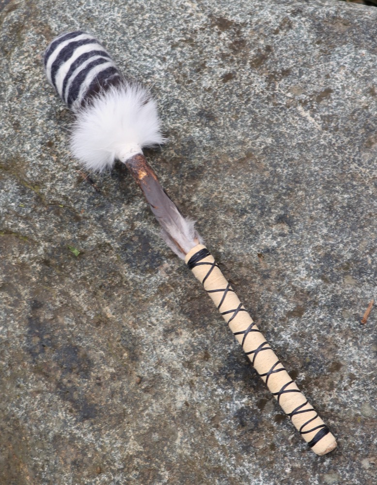 Filzkopfschlägel Merinowolle  40/45 cm