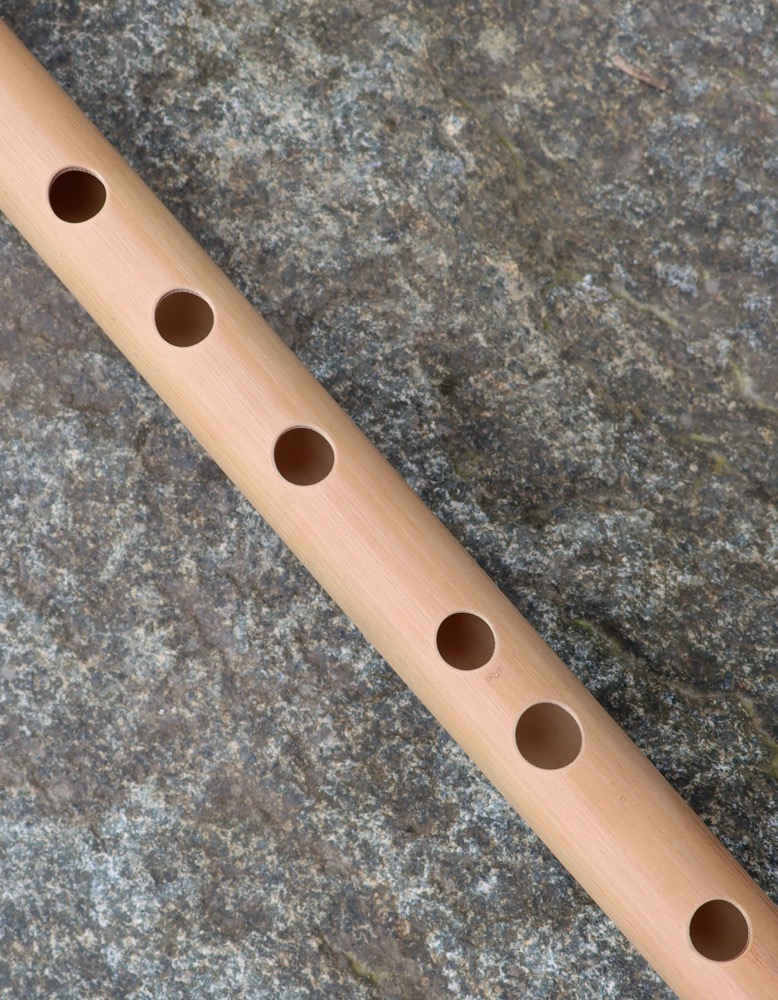 Bansuri Flöte Bambus A# 440 hz inkl. Hartschalenköcher 