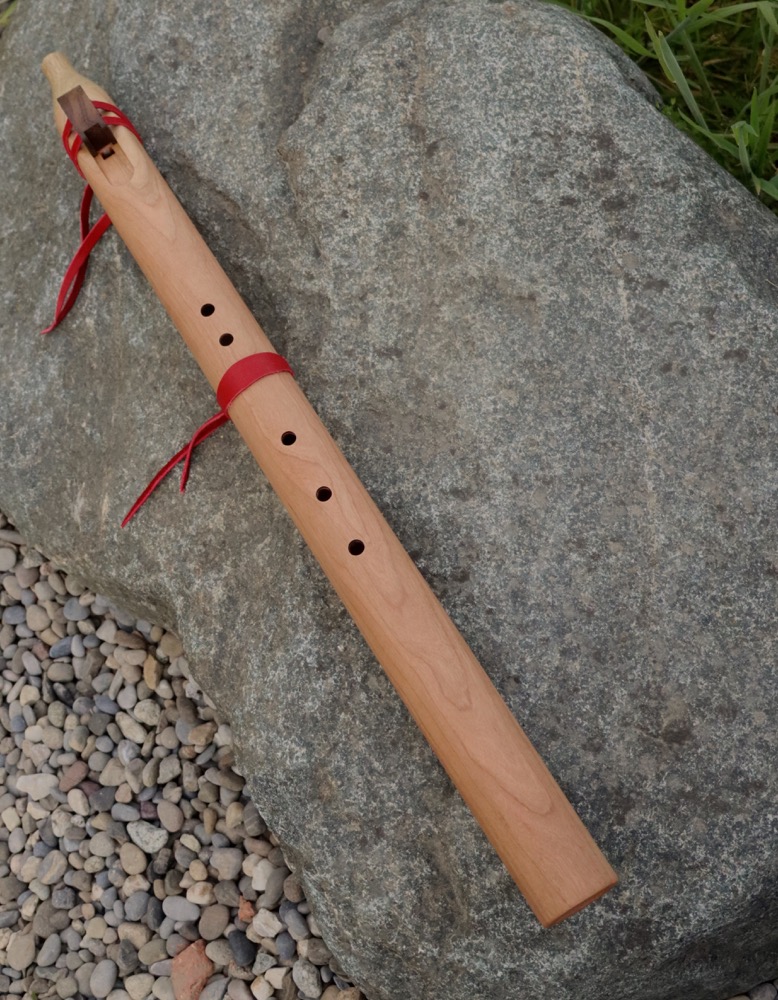 native american flute Kirschholz Bass C 432 hz 
