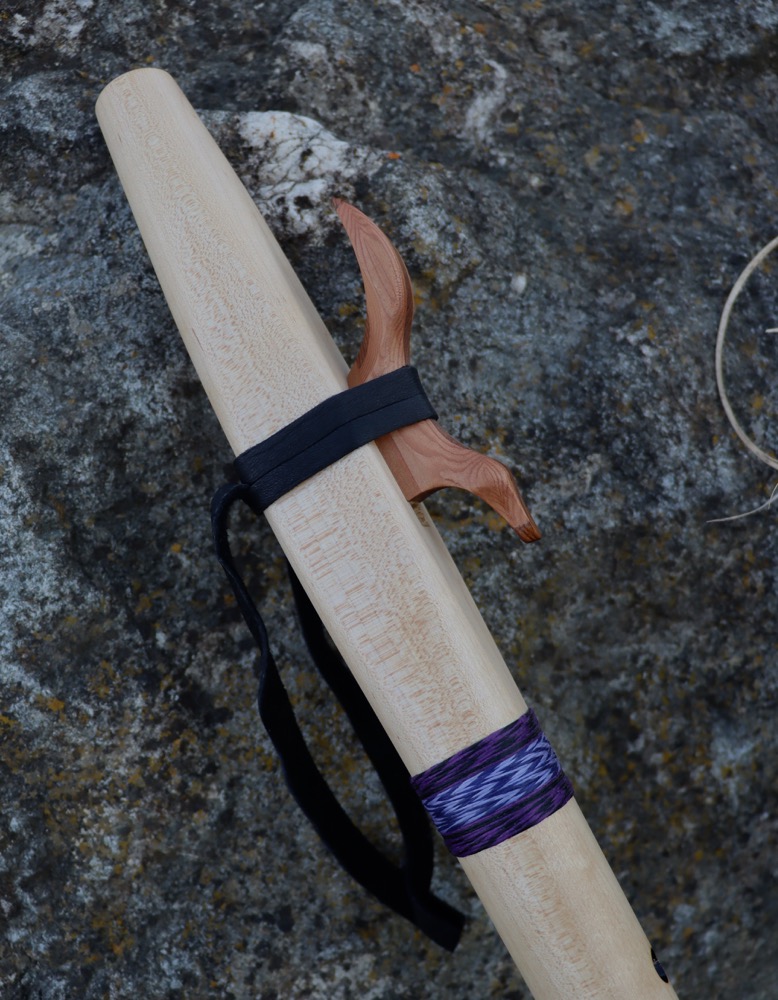 Gebetsflöte Ahorn   f# moll 440 hz