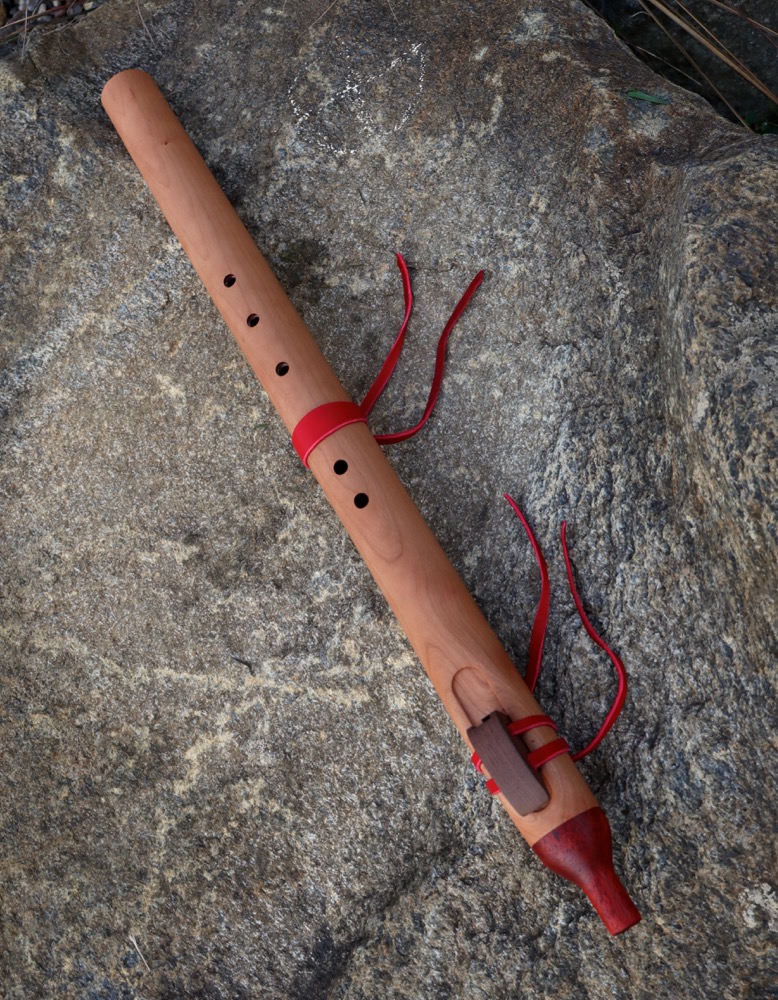 native american flute Kirschholz Bass C 432 hz