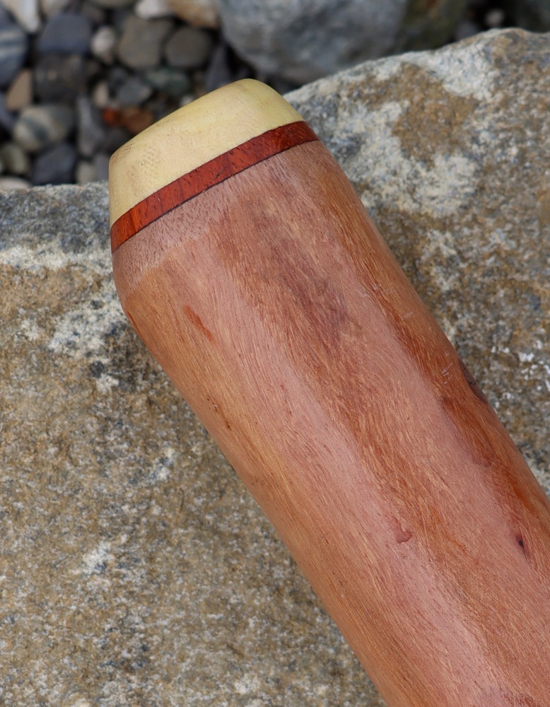 Didgeridoo Eukalyptus Holzmundstück A# 144 cm