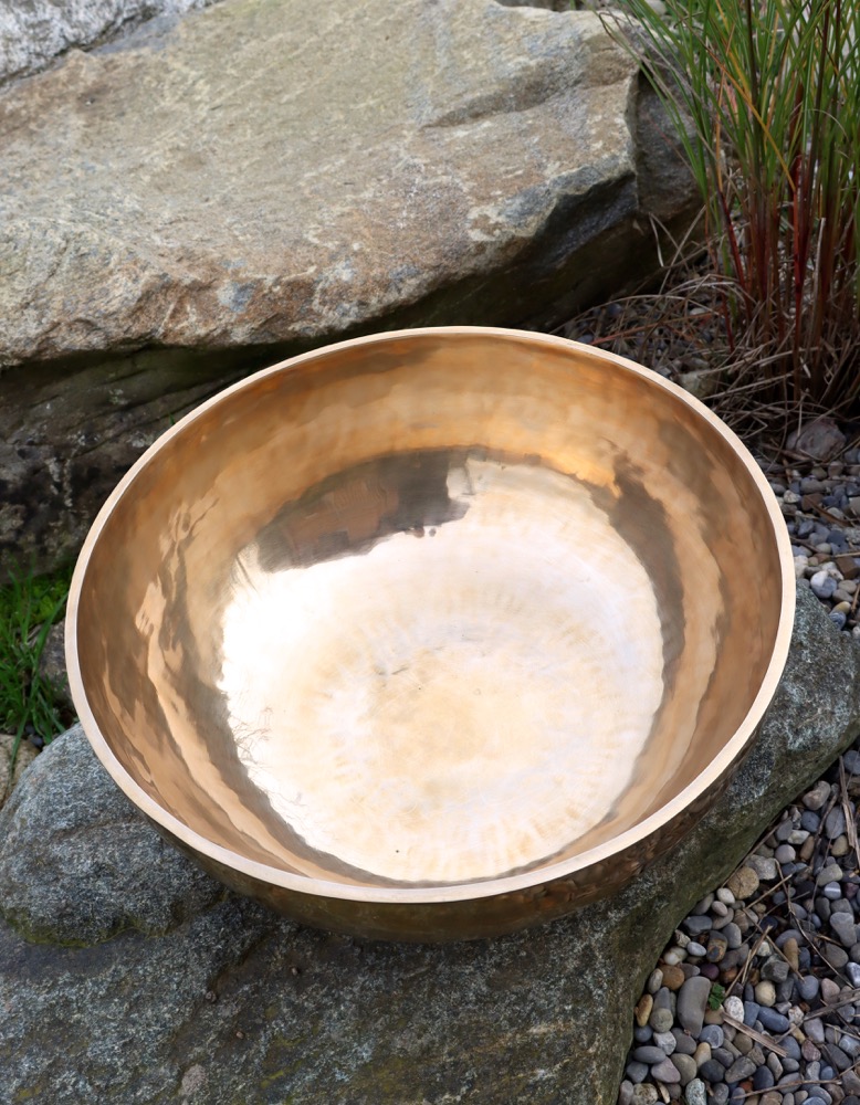 Fussklangschale 46 cm SONNE inkl. Schlägel und Kissen