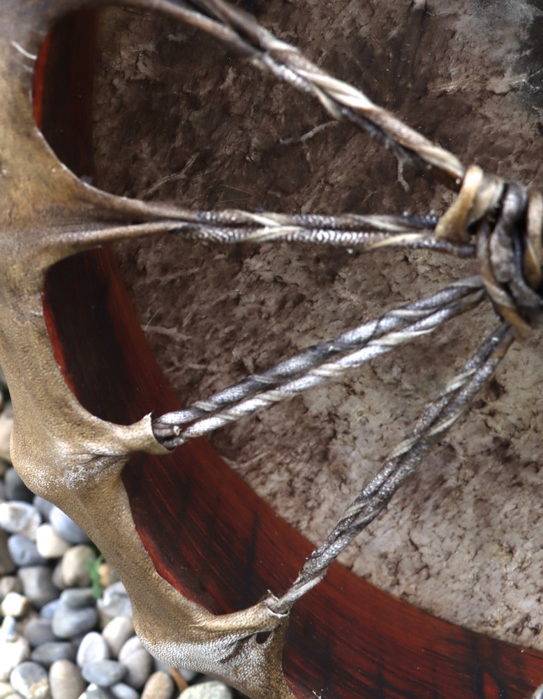 Schamanen Trommel Neumond Dez 25 Rothirsch Bulle 40 cm