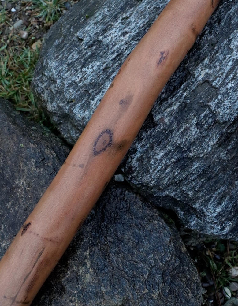 Didgeridoo Highend Ekalyptus Epoxy 130 cm F 432 hz 
