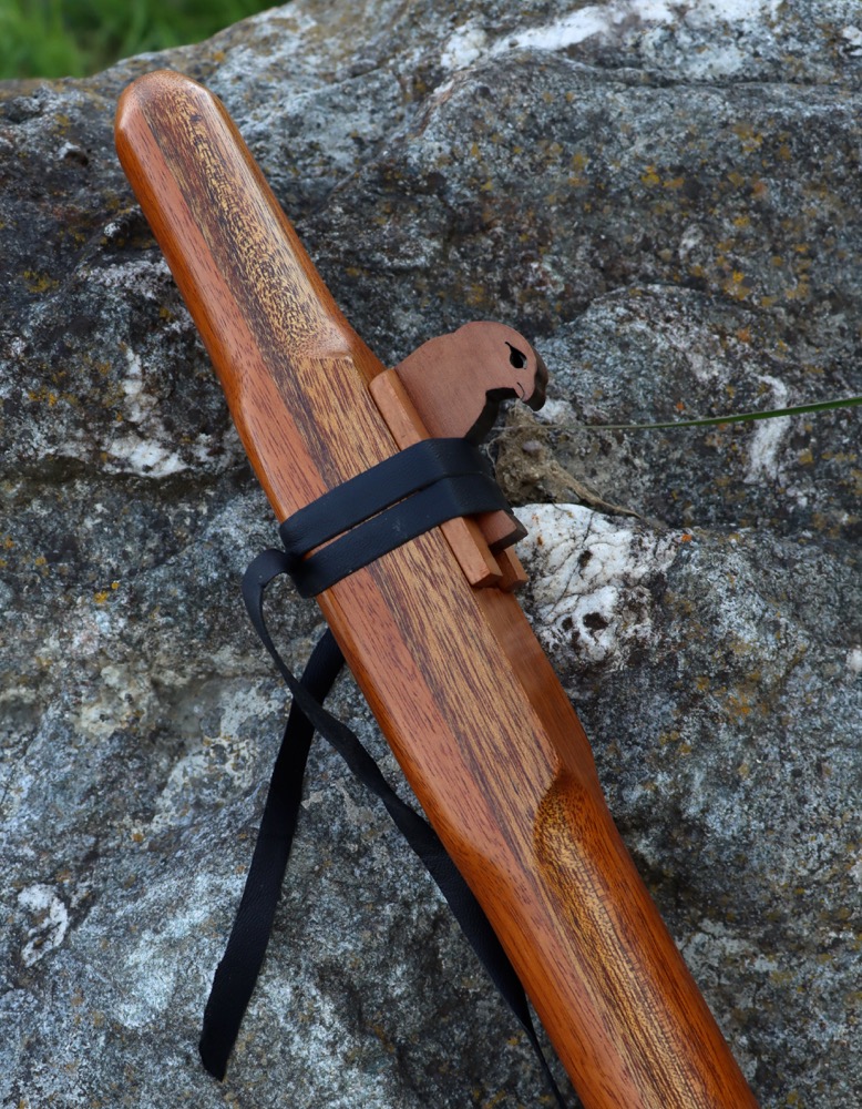 native american flute D moll 432 hz Mahagoni Habicht