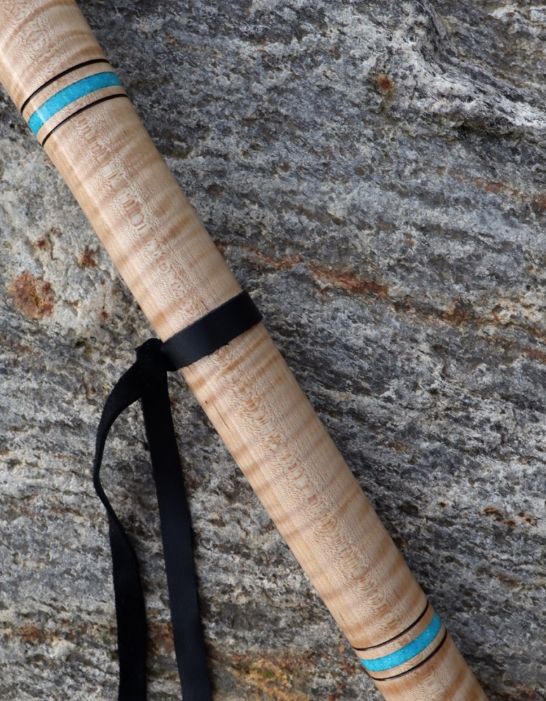 Liebhaberflöte Ahorn Riegelwuchs  Kolibri g moll 432 hz 