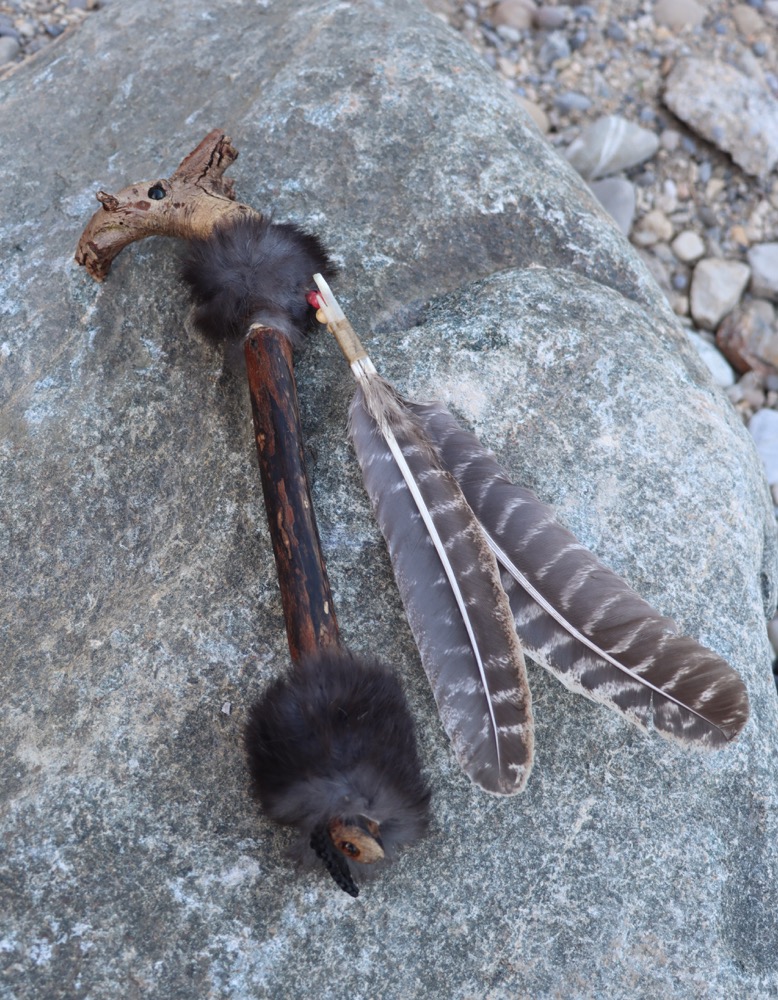 Sprechstock Ritualstab DigiDrum Dragonhead Vollmond 
