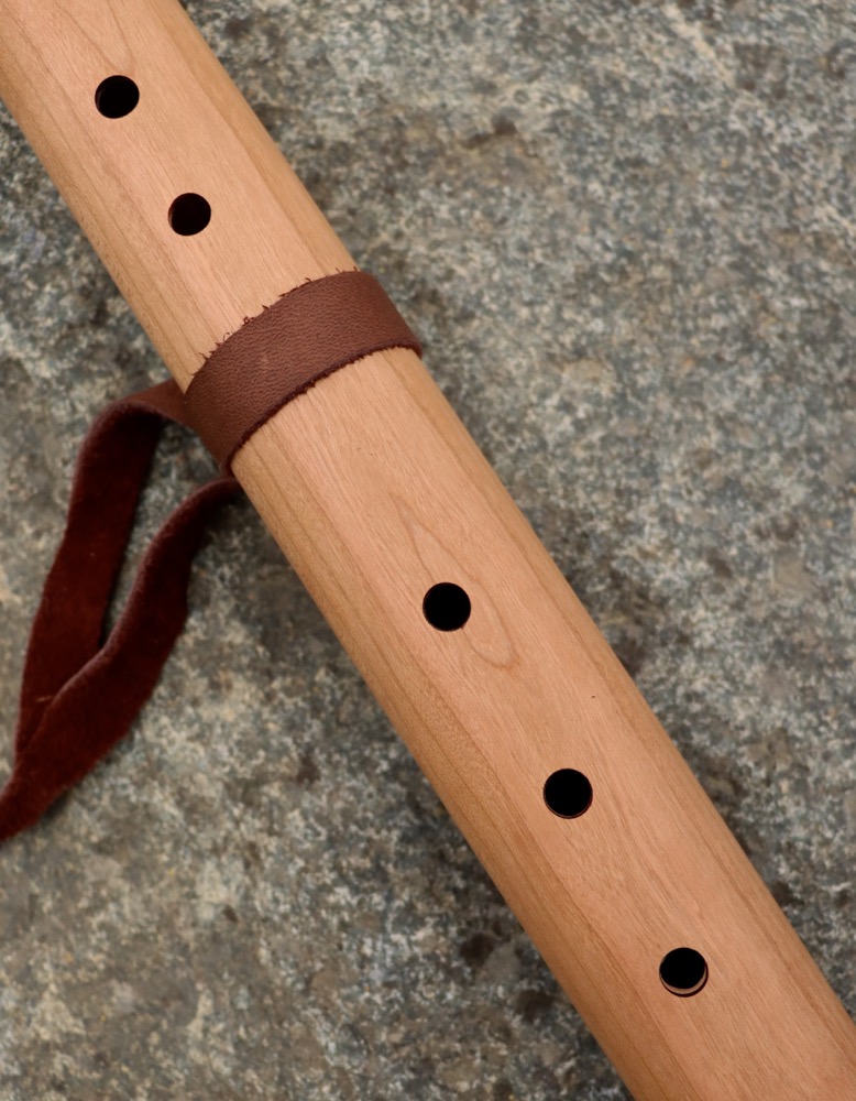 native american flute B 432 hz Kirschholz 