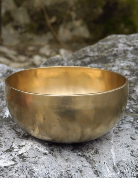 Therapie- Klangschale  Venus  19 cm inkl. Schlägel u. Kissen