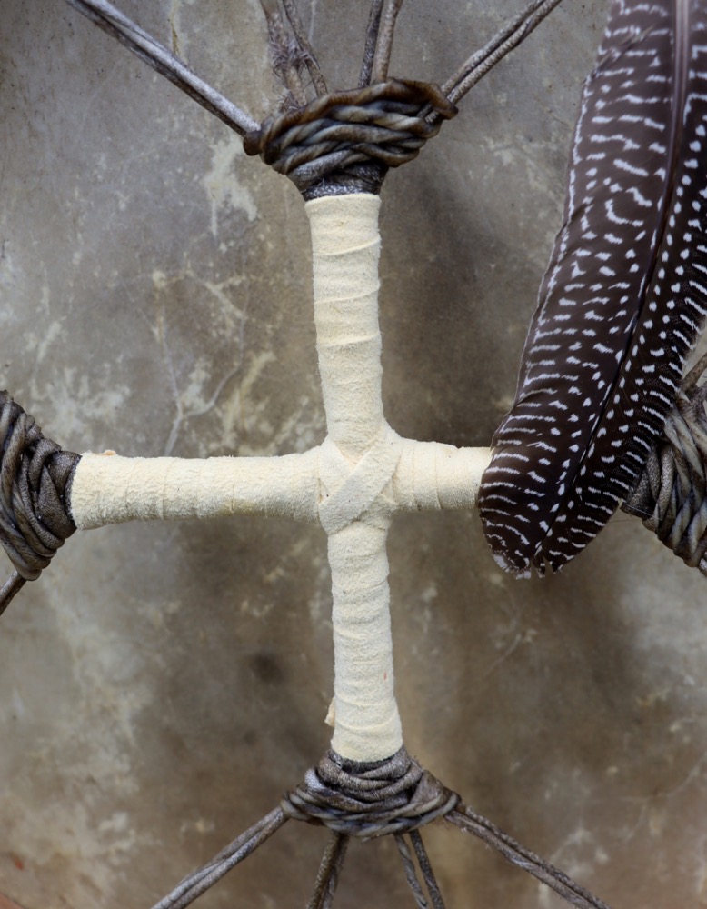 Schamanen Trommel Neumond Dez. 25 Ziege 46 cm