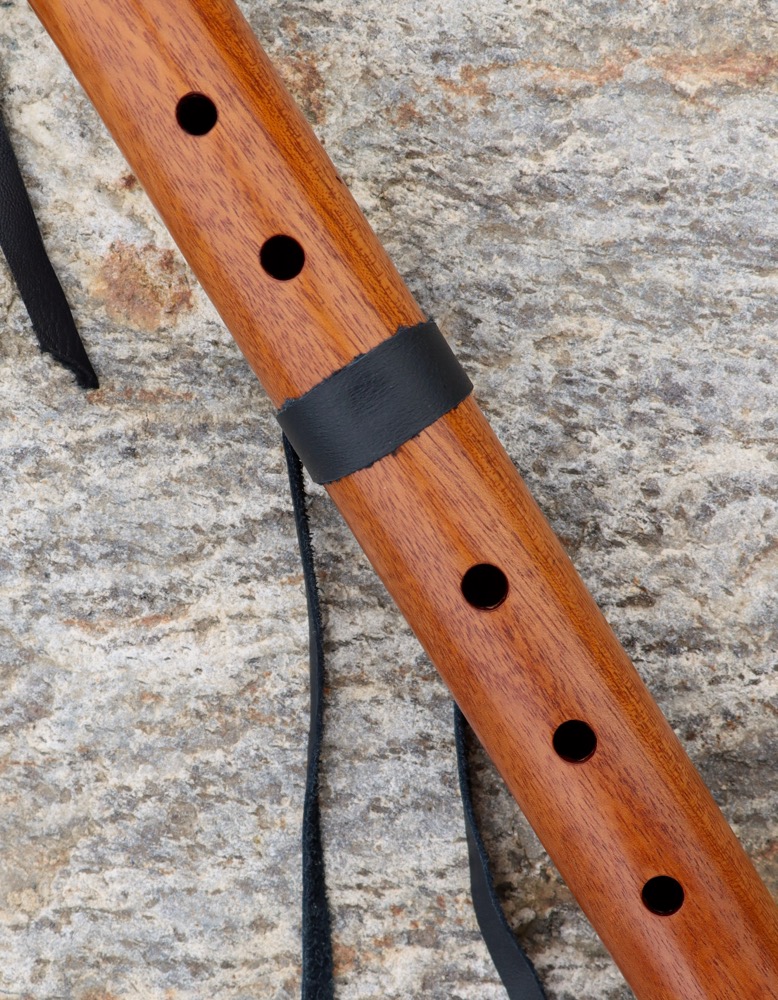 native american flute f# moll 432 hz Mahagoni Fuchs