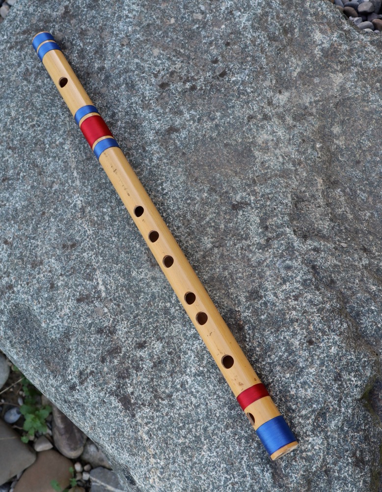 Bansuri Flöte Bambus C# 432 Hz