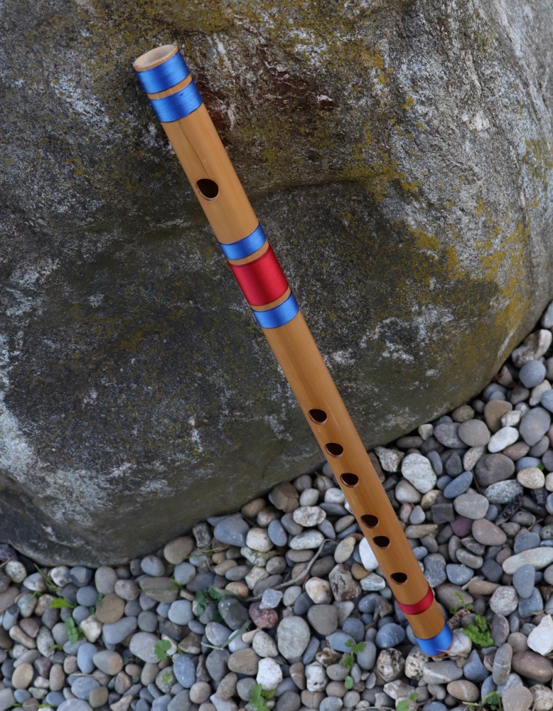 Bansuri Flöte Bambus E 432 hz