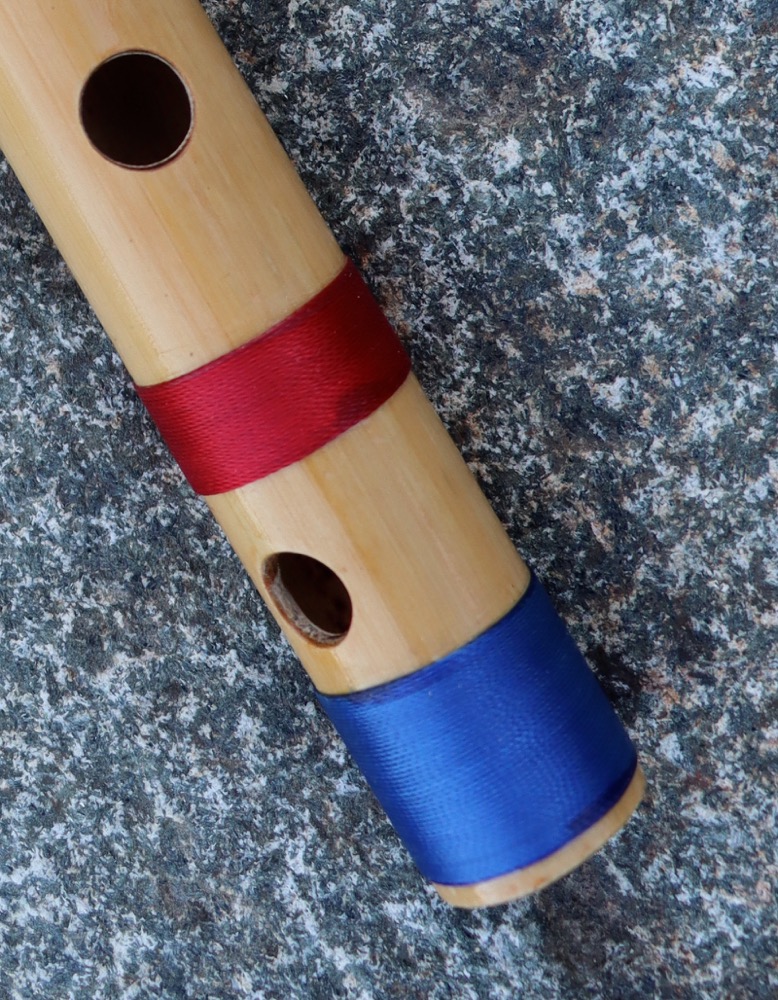 Bansuri Flöte Bambus D 432 hz