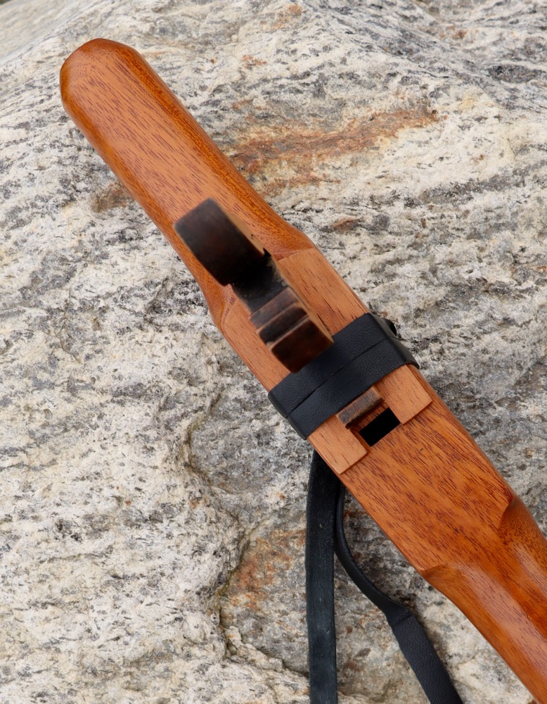 native american flute f# moll 432 hz Mahagoni Fuchs