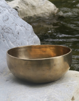 Planetenschale Saturn 15 cm inkl Schlägel und Kissen