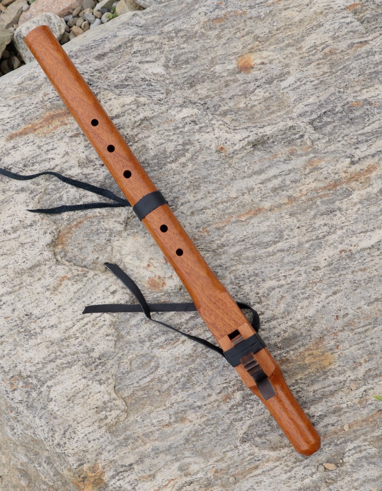 native american flute f# moll 432 hz Mahagoni Fuchs