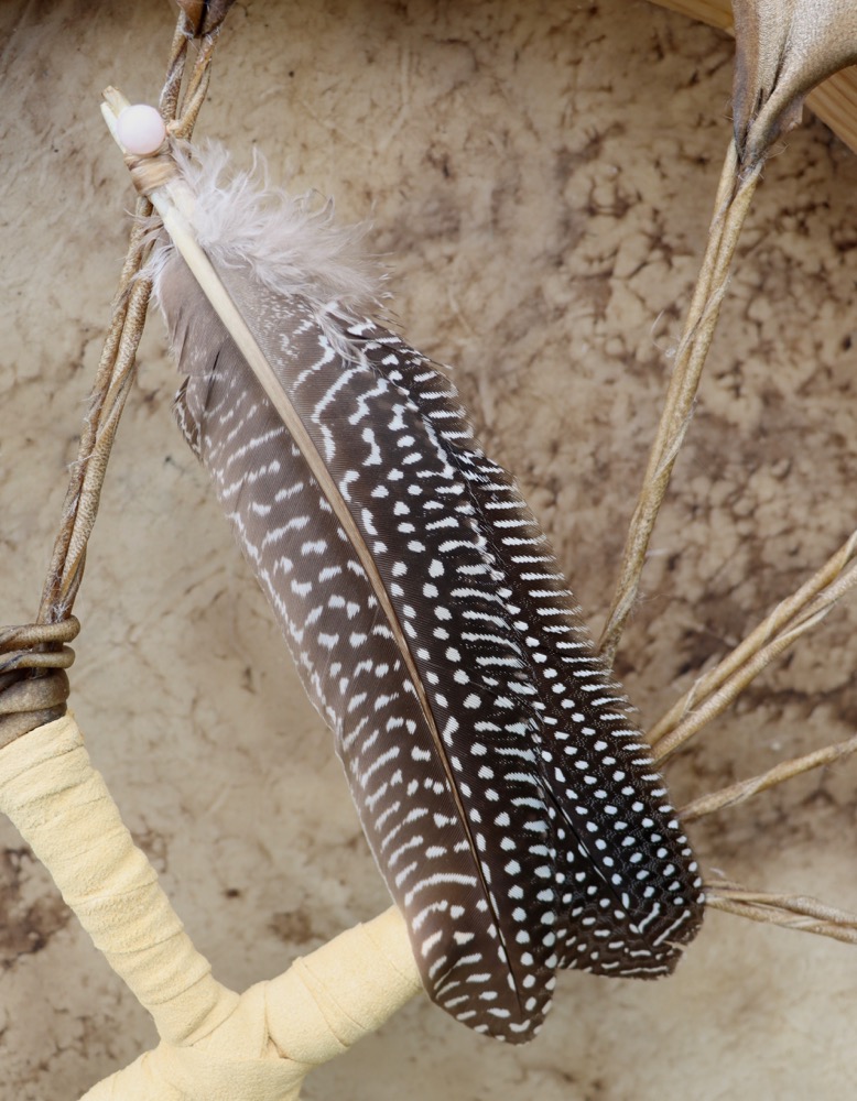 Vollmondritual Trommel Okt. 25 Rothirsch Bulle 50 cm