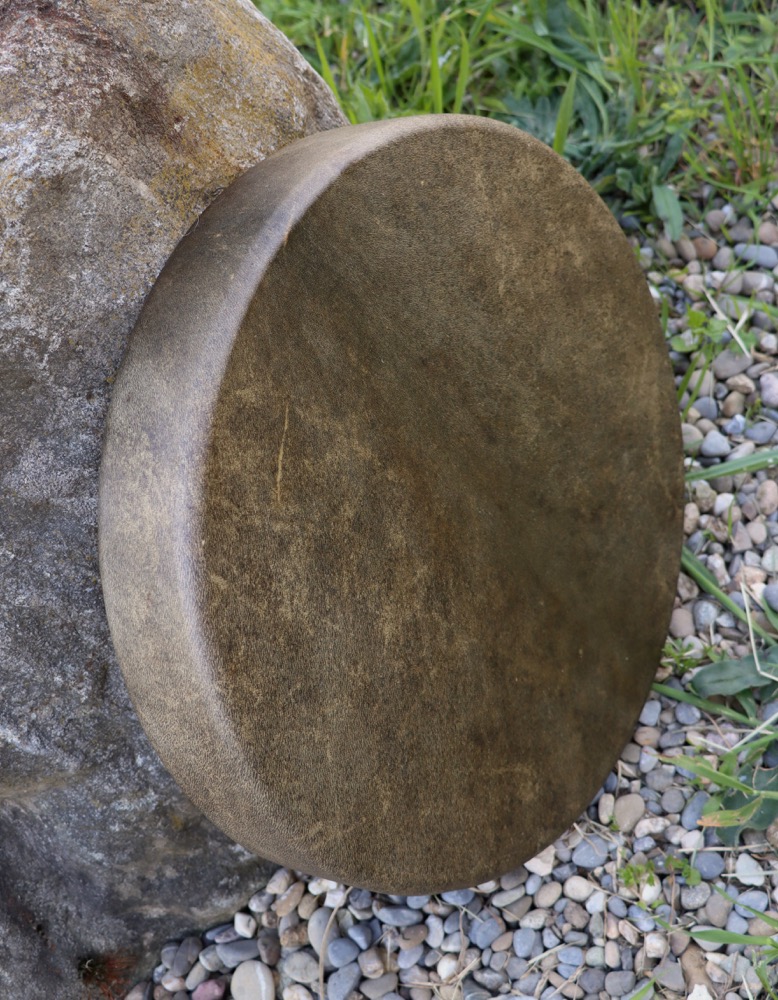 Schamanen Trommel Vollmond Mai 25 40 cm Rothirsch Kuh
