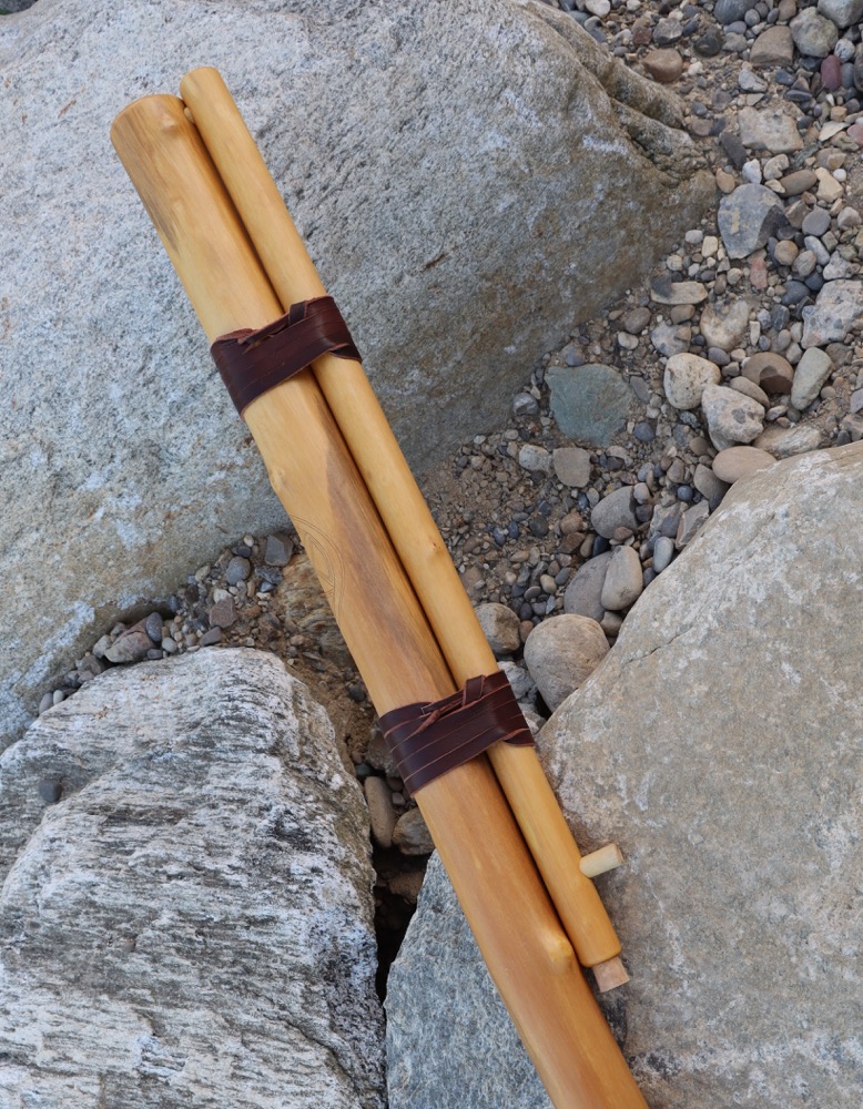 Fujara Holunder A 152 cm mit charaktervollen Ästen 