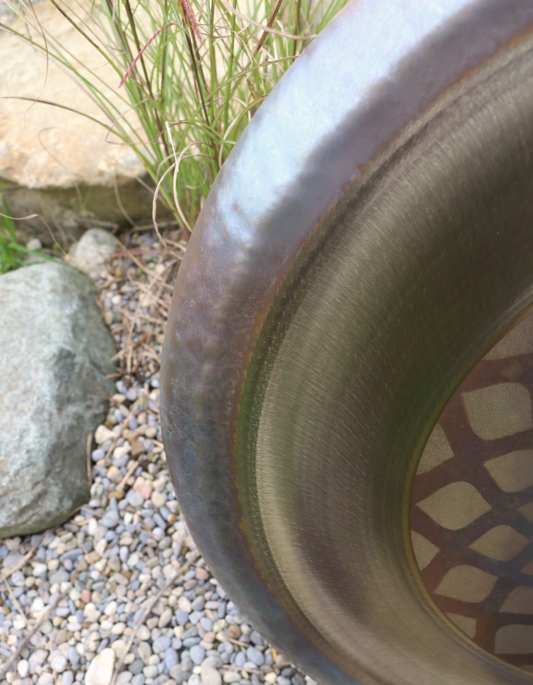 Wom Gong KI 80 cm Oracle fireprinted
