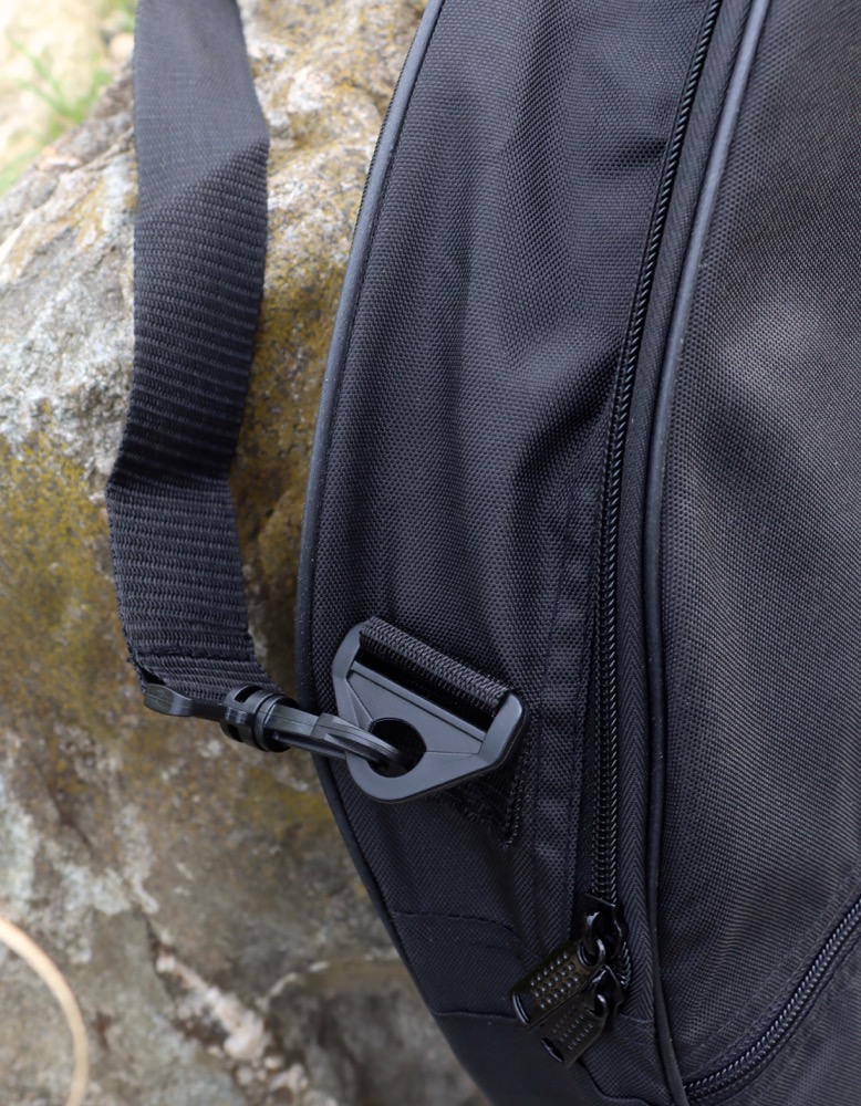 Trommeltasche schwarz oval Trommelgrösse 56/48 bis 59/48 cm 