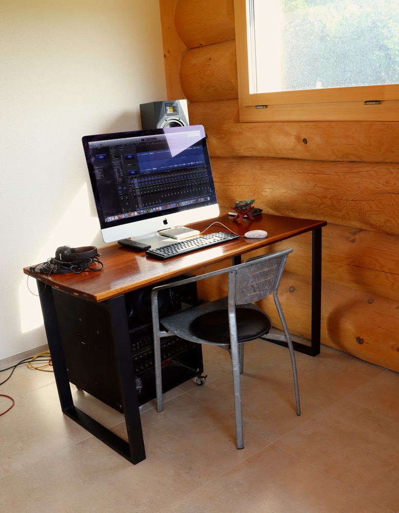 Studioaufnahmen in Blockhaus-Ambiente