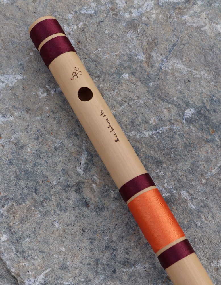 Bansuri Flöte Bambus A# 432 hz inkl. Hartschalenköcher
