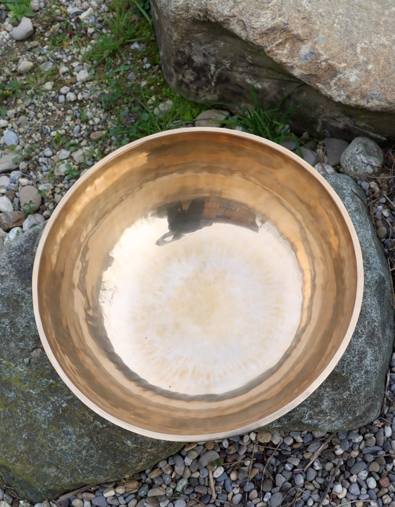 Fussklangschale 46 cm SONNE inkl. Schlägel und Kissen