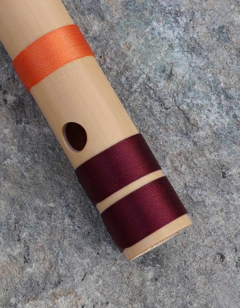 Bansuri Flöte Bambus A# 432 hz inkl. Hartschalenköcher