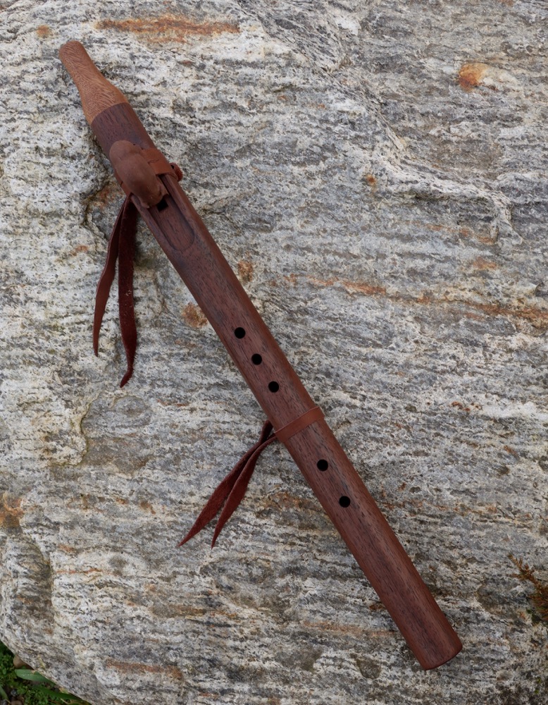 native american flute Schwarznuss Bison G 432 hz