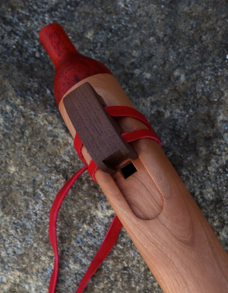 native american flute Kirschholz Bass C 432 hz