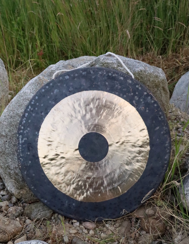 Tam Tam Gong Sonne 432 hz 60 cm inkl. Schlägel