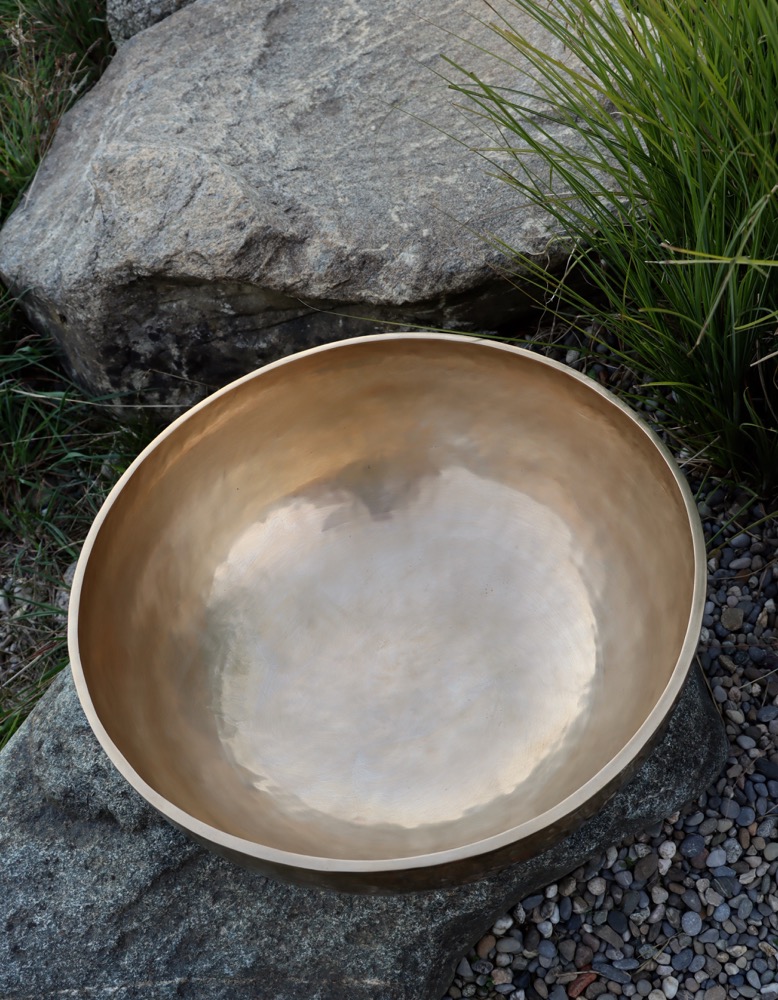 Fussklangschale Venus 50,5 cm inkl Schlägel und Kissen