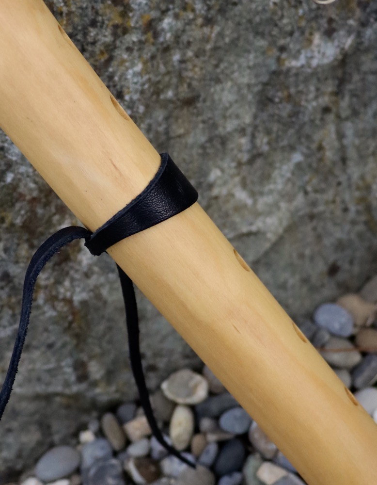 Gebetsflöte Hartriegel G Flöte  red Jasper 440 hz 