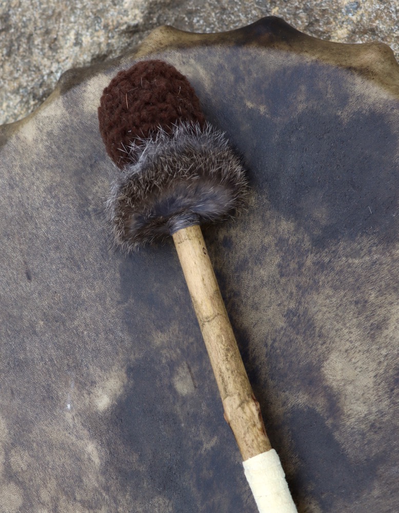 Schamanen Trommel Neumond Dez 25 Rothirsch Bulle 40 cm