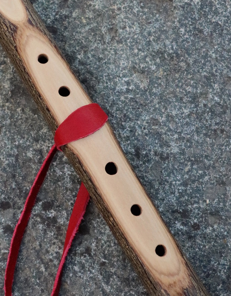 Gebetsflöte Hartriegel a Flöte Jade  432 hz