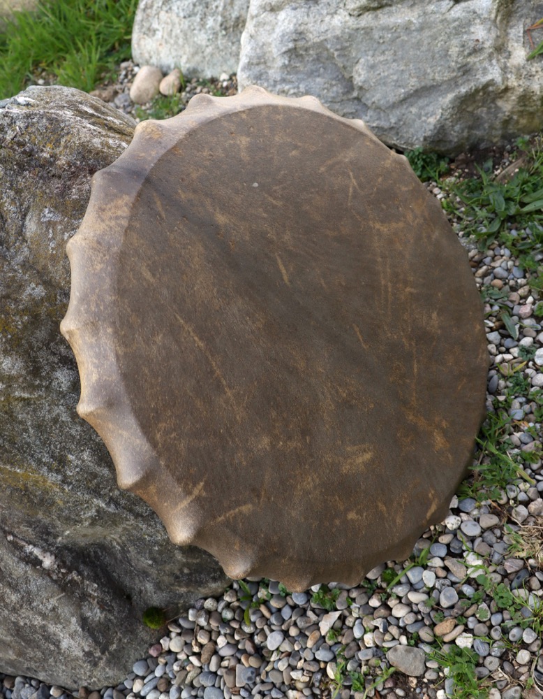 Neumondritual Trommel Okt 25 Rothirsch Bulle 55 cm