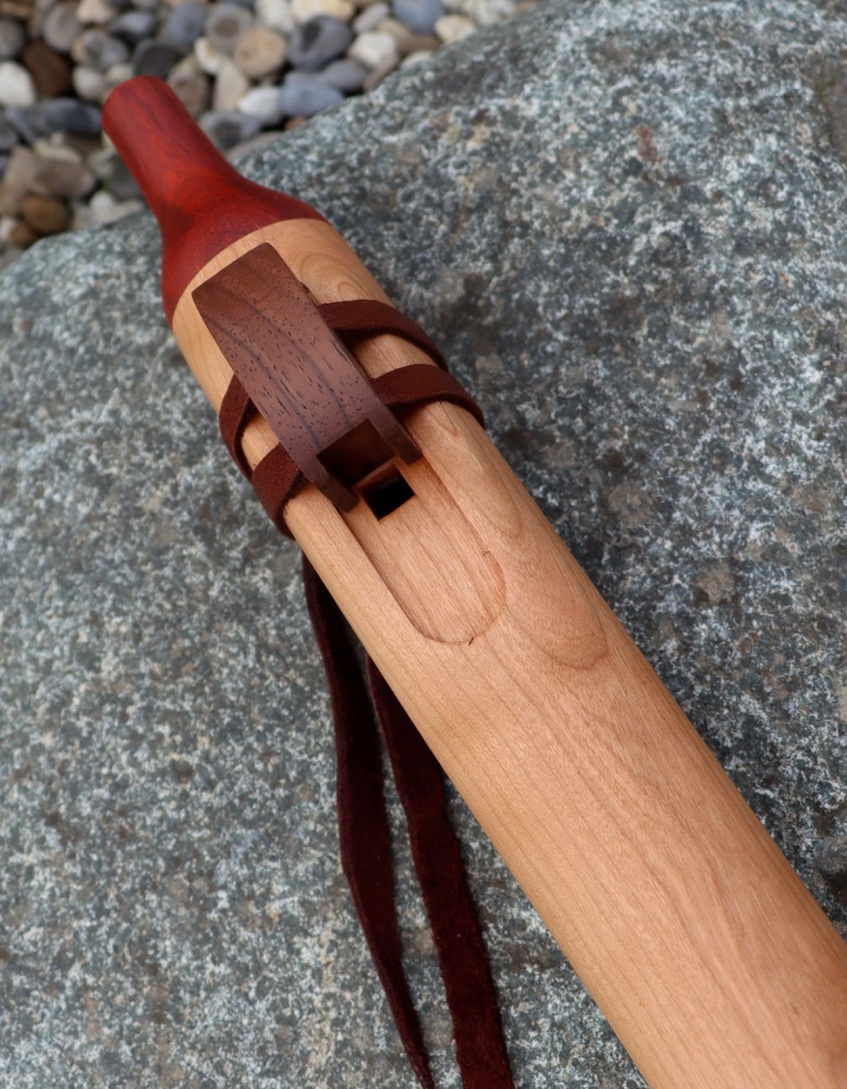 native american flute  Kirschholz C 432 hz 