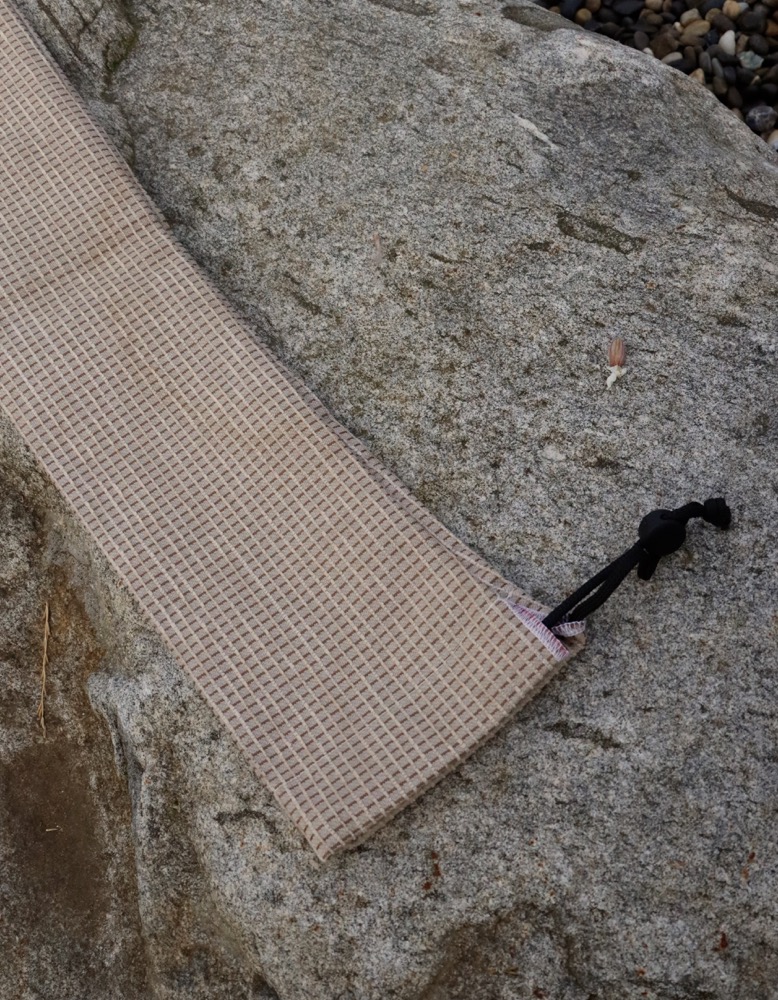 Flötenhülle aus wunderschönem Stoff 65 cm