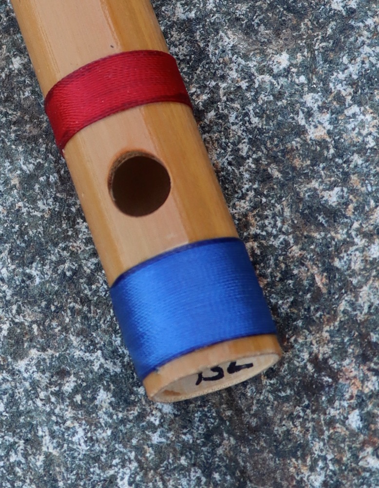 Bansuri Flöte Bambus E 432 hz