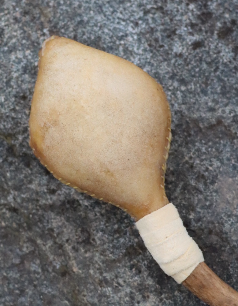 Schamanen Rassel gross Hirschgeweih 