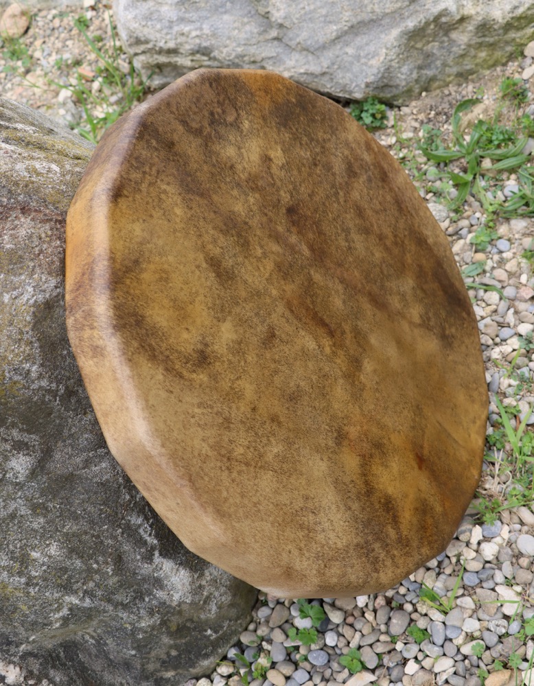 Vollmondritual Trommel Okt. 25 Rothirsch Bulle 50 cm